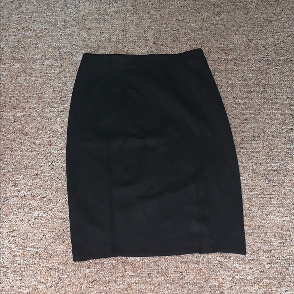 NWT Mid-length black skirt
